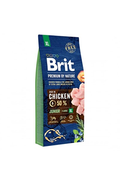 Brit Premium by Nature Junior XL Ξηρά Τροφή Σκύλου 15 κιλά