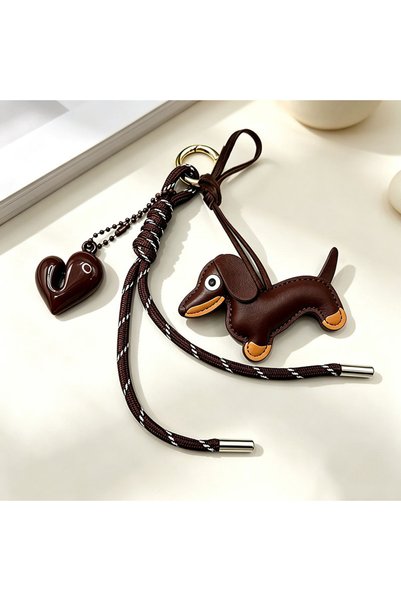 Choice3 b-coffee New Sausage Dog Bag Charm Keychain DIY Pendant, Sausage Dog ...