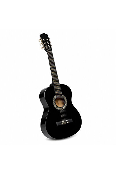Rovitech Chitară acustică, mărime 4/4, 6 corzi metalice, 20 de taste, pentru ...
