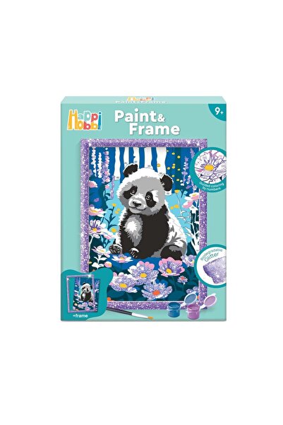 Happi Hobbi HappiHobbi Paint & Frame Drawing Top Bottom Set - Dreaming Panda