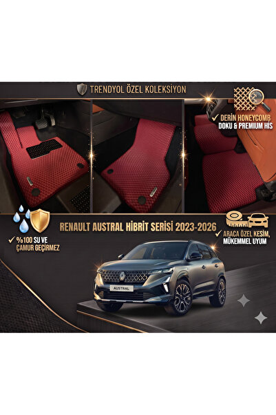 8D OTO PASPASI RENAULT RENO AUSTRAL HİBRİT SERİSİ 2023 - 2026 PREMİUM ARACA Ö...