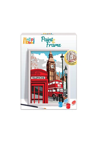 Happi Hobbi HappiHobbi Paint & Frame Drawing Top Bottom Set - Majestic London