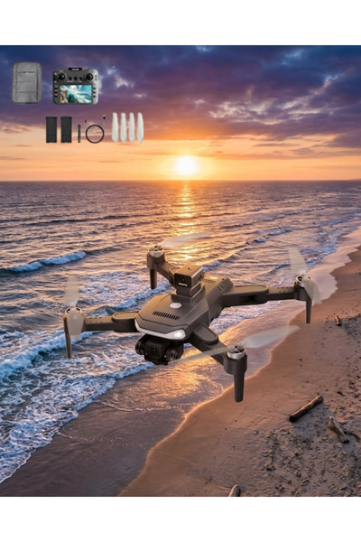 Genel Markalar Akıllı Takip Özellikli 4K Drone Katlanabilir Tasarım Uzaktan K...