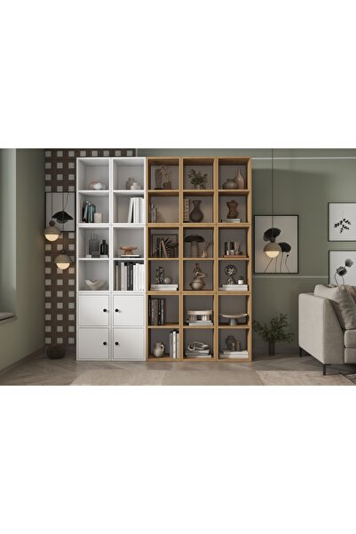 Vivense ZARA MODÜLER KİTAPLIK NRG KTP 1136
