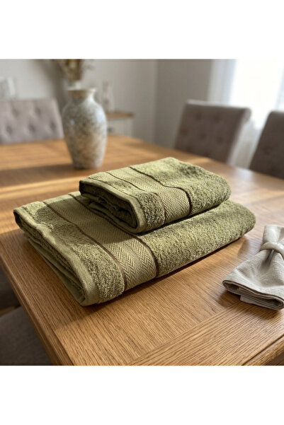 begenal home Set peškira za kupanje 1 komad 50x90cm peškira za lice i 1 komad...