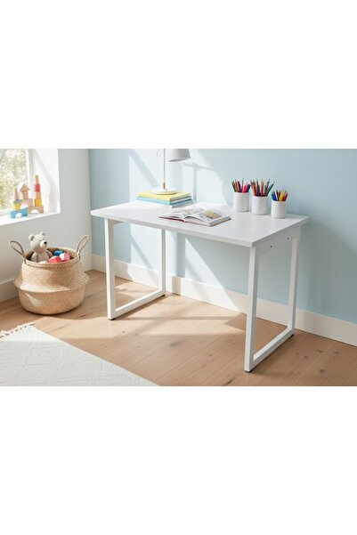 Vivense BİGA SABİT MDF METAL AYAK ÇALIŞMA OFİS MASASI 60X90 CM