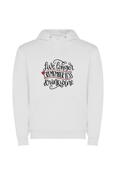 iLovePrints Elixir of Timeless Tastes Φούτερ με κουκούλα σε χρώμα Λευκό