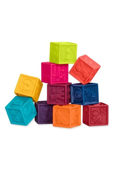 Magna Tiles B.Toys Küpler - One Two Squeeze Standart Colorfull