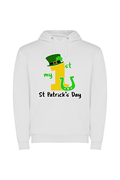 iLovePrints Lucky Hat Clipart: Illustrator's Winner Φούτερ με κουκούλα σε χρώ...