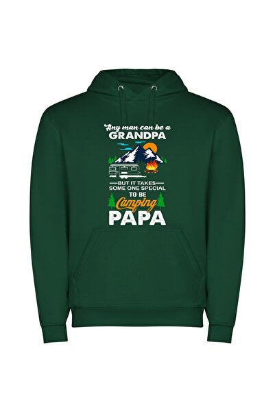 iLovePrints Black RV's Special Grandpa Φούτερ με κουκούλα σε χρώμα Πράσινο