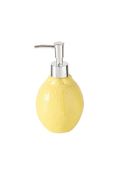 Boltze Dozator de săpun lichid ceramic galben Limone