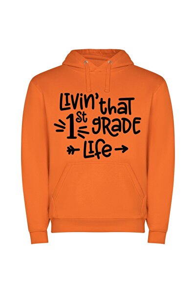 iLovePrints True-Life Grade Grind or 1st Grade SVG Art Φούτερ με κουκούλα σε ...