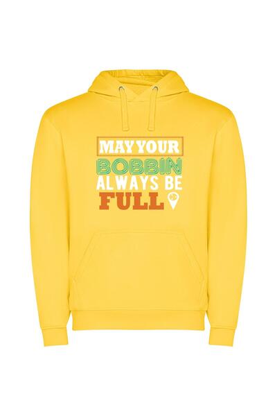 iLovePrints Full Body Bliss Φούτερ με κουκούλα σε χρώμα Κίτρινο