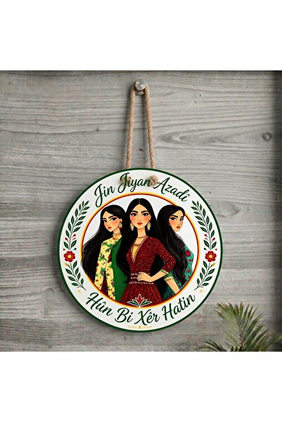 ZERYA Jin Jiyan Azadi Ornament de ușă în kurdană - Ornament de ușă în kurdană...