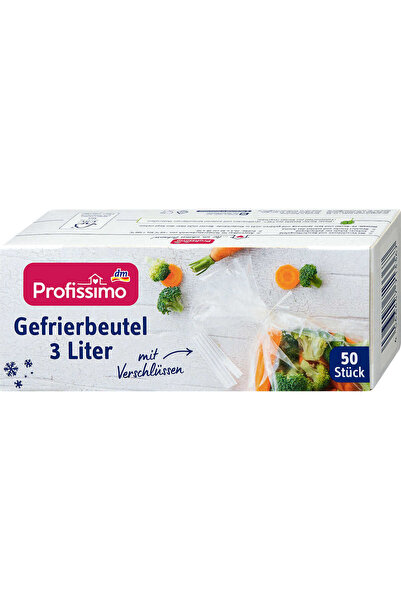 OEM 3 liter freezer bags with seals, 50 pcs