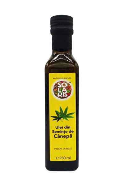Solaris Plant Ulei seminte canepa presat rece, rol Anticolesterol, , Echilibr...