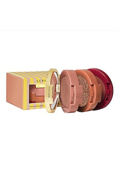 SEPHORA COLLECTION Glitter under the Sun 3-Piece Eyeshadow Set - Eclat Orangé...
