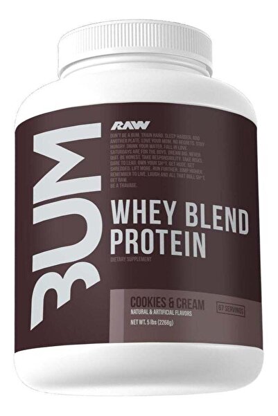 RAW Cbum Whey Blend Protein,5 Lbs Cookies & Cream