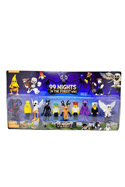 SIGMA TOY Set de 10 figurine 99 Nopți în Pădure Wiki – personaje de colecție