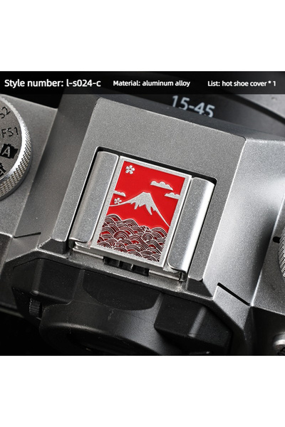 Choice20 L-S024-C Metal Camera Hot Shoe Cover Protective Cover Shutter Button...