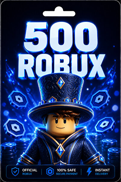 500 Robux Cüzdan Kodu