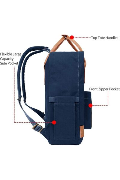 KALIDI Unisex Lightweight Backpack School Bag Water-resistant Casual Rucksack...