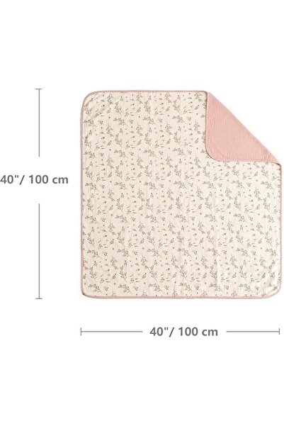 CREVENT 76X102CM Cute Plush Cozy and Warm Fleece Baby Blanket for Girls Infan...