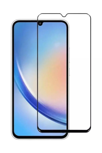 OEM Σκληρυμένο Γυαλί 3D για Samsung Galaxy A24 Μαύρο Πλαίσιο
