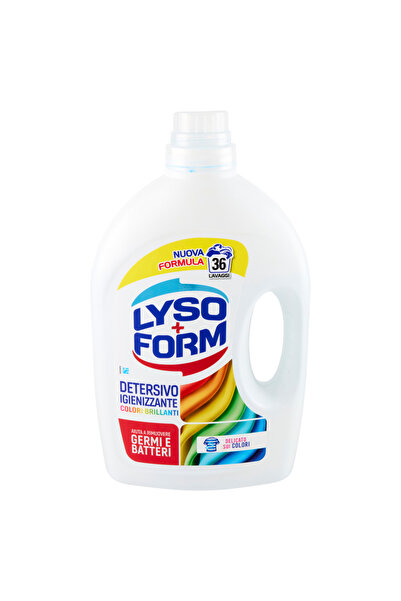 Lysoform Detergent Lichid Igienizant pentru Rufe Colorate, 36 Spălări, 1620 ml