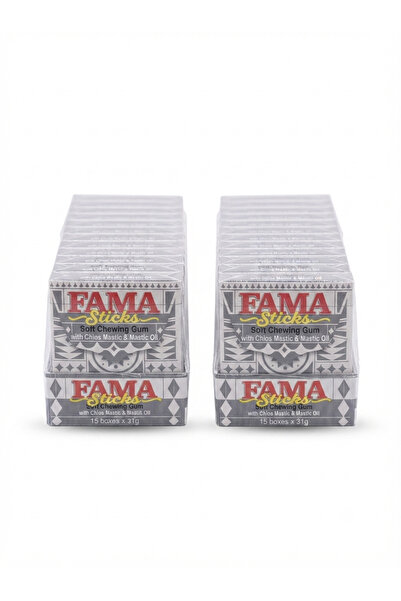 FAMA علكة فاما ستيكس بالمستكة الأصلية (FAMA Sticks Chios Mastic Chewing Gum) ...