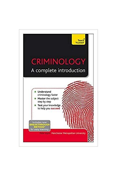 Teach Yourself Criminology - A Complete Introduction (Teach Yourself)