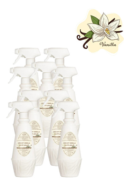 ALREHAB 9 قطع من معطر الهواء الكريمي بنكهة الفانيليا 500 مل
