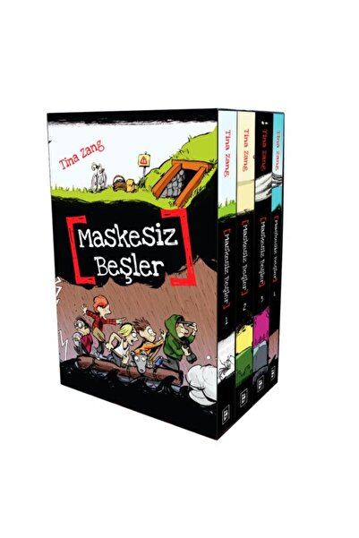Parodi Yayınları سلسلة Five Without Mask - مجموعة محاصر (4 كتب)