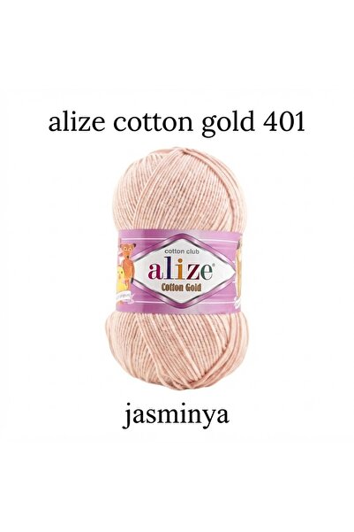 Alize Renk no 401 Cotton Gold Amigurumi Ipi 100 Gr El Örgü İpi Punch İpi 1 adet