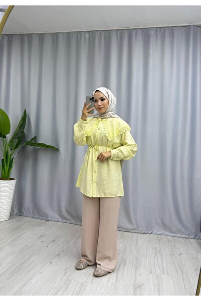 moda acar DANTEL DETAYLI TUNİK