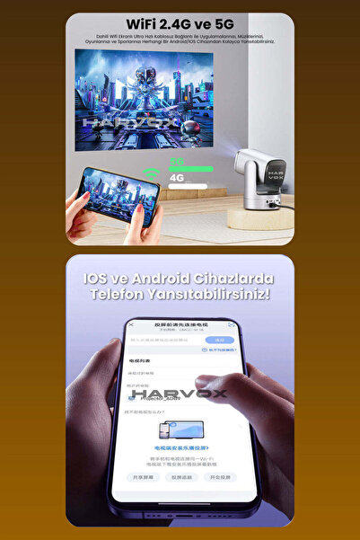 APOLLON Vision Akıllı Projeksiyon (, 9750mAh, 150 Ansi Lumen)