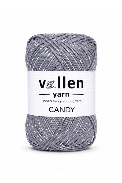 vollen yarn Candy Glitter Cotton Yarn 100 Gr 165 m 65% Cotton Hand Knitting B...