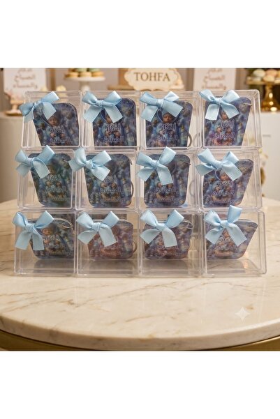 GIFT Elegant Morning and Evening Memorials - 12 Blue Pieces