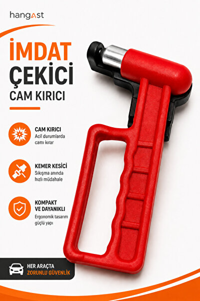 HANGAST İmdat Çekici Acil Çıkış Çekici Cam Kırma Çekici Asacaklı İmdat Çekici...