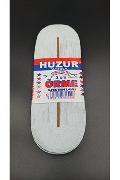 Marsilyan White - 2cm Wide Elastic Band 10Mt () Ilkel-Grp9Y84