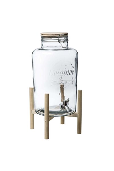 Secret de Gourmet Borcan de limonadă Ester, sticlă, 8 litri, suport inclus, 2...