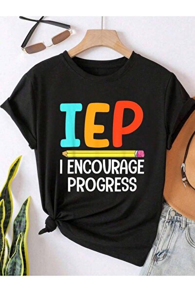 LİNA06 Tops, IEP SPED Art Men Women Special Education Teacher Tees T-Shirt, C...