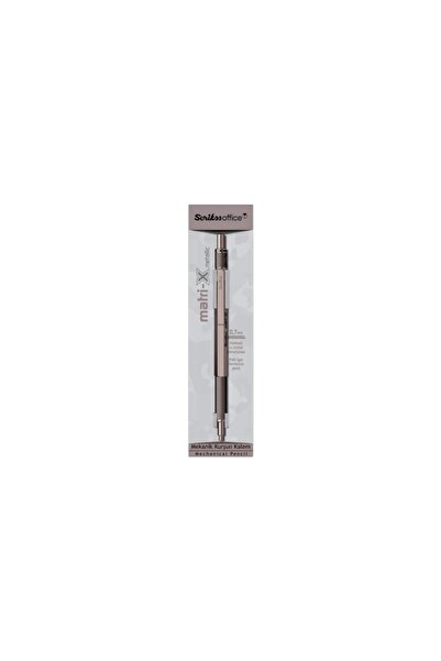 Scrikss Matri-X Versatil Kalem 0.7 Mm Metalik Gri Şeffaf Ambalaj