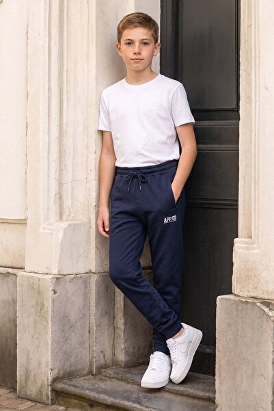 Fulla Moda Printed Tie-Waist Boys' Sweatpants