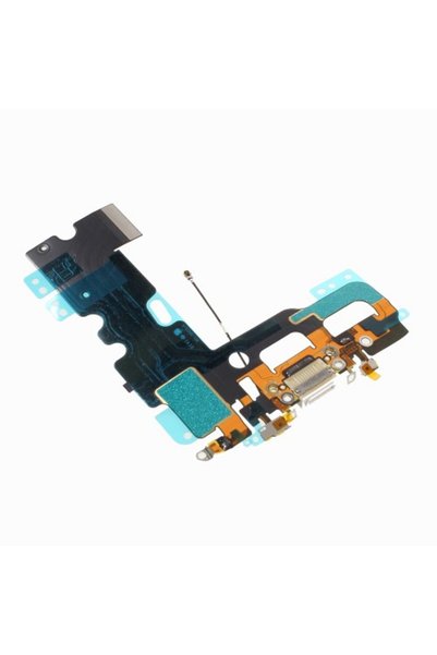 Phone Καλώδιο Flex Θύρας Φόρτισης με Μικρόφωνο για iPhone 7 - Λευκό