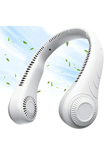 Morvena Picks Ventilator portabil pentru gât, ventilator fără pale, 3 trepte ...