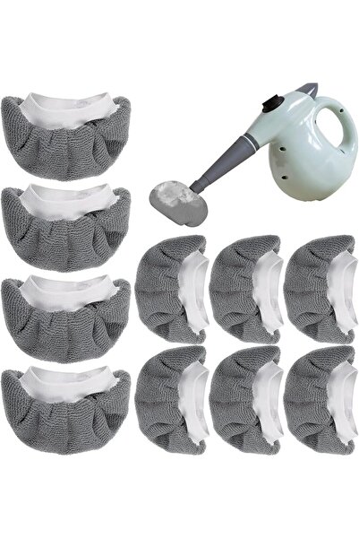 STARSTAR 10-Piece Universal Steam Mop Mats Washable Cleaner Spares Reusable C...