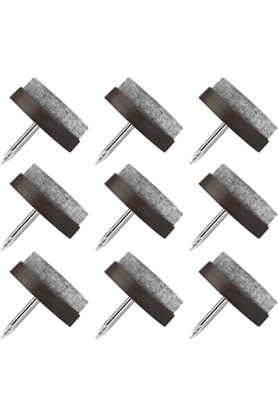 STARSTAR Studded chair leg pads, 80-pack, studded furniture leg pads, 22mm ro...