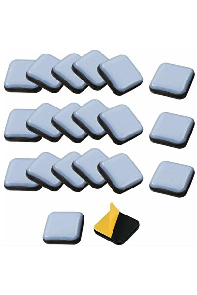 STARSTAR 24-piece pack of 25×25mm self-adhesive furniture pads, square Teflon...