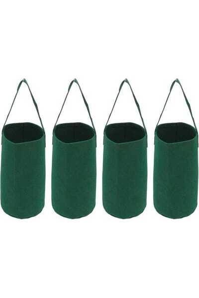 STARSTAR A set of 4 inverted flower pots, hanging garden tomato and strawberr...